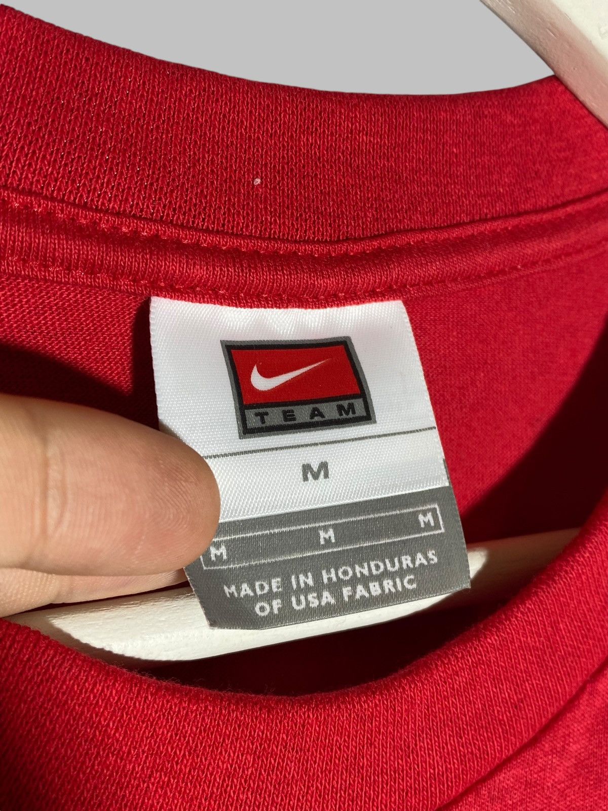 Nike Vintage Nike Roger Federer Central Swoosh T-shirt Size US M / EU 48-50 / 2 - 10 Thumbnail