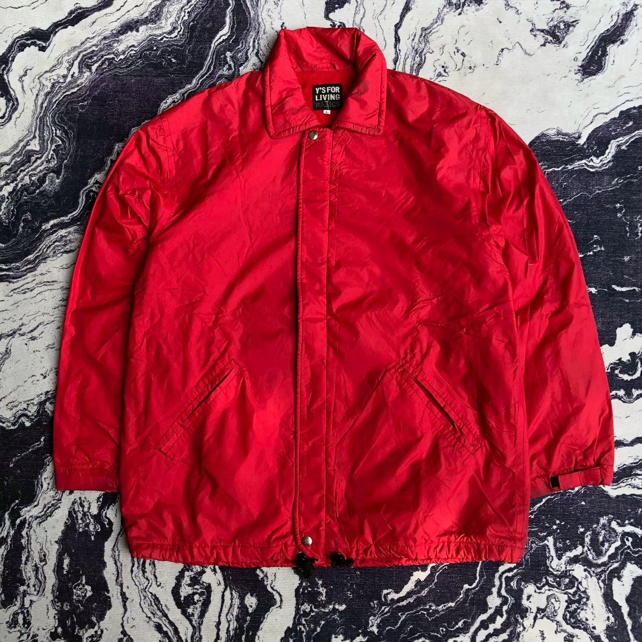 Y's Vintage Y’s for Living Basics Red Coach Jacket Size US L / EU 52-54 / 3 - 1 Thumbnail