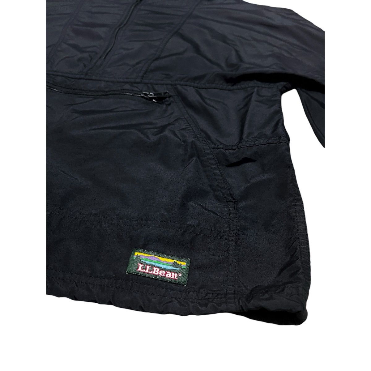 L.L. Bean × Vintage LL BEAN USA PULLOVER WIND BREAKER HOODIE JACKET Size US L / EU 52-54 / 3 - 4 Thumbnail