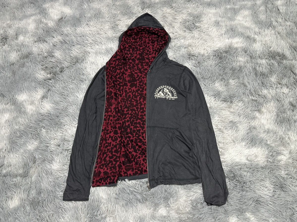 Hysteric Glamour 🔥Y2K Hysteric Glamour Skull Leopard Reversible Hoodie Size US S / EU 44-46 / 1 - 1 Thumbnail