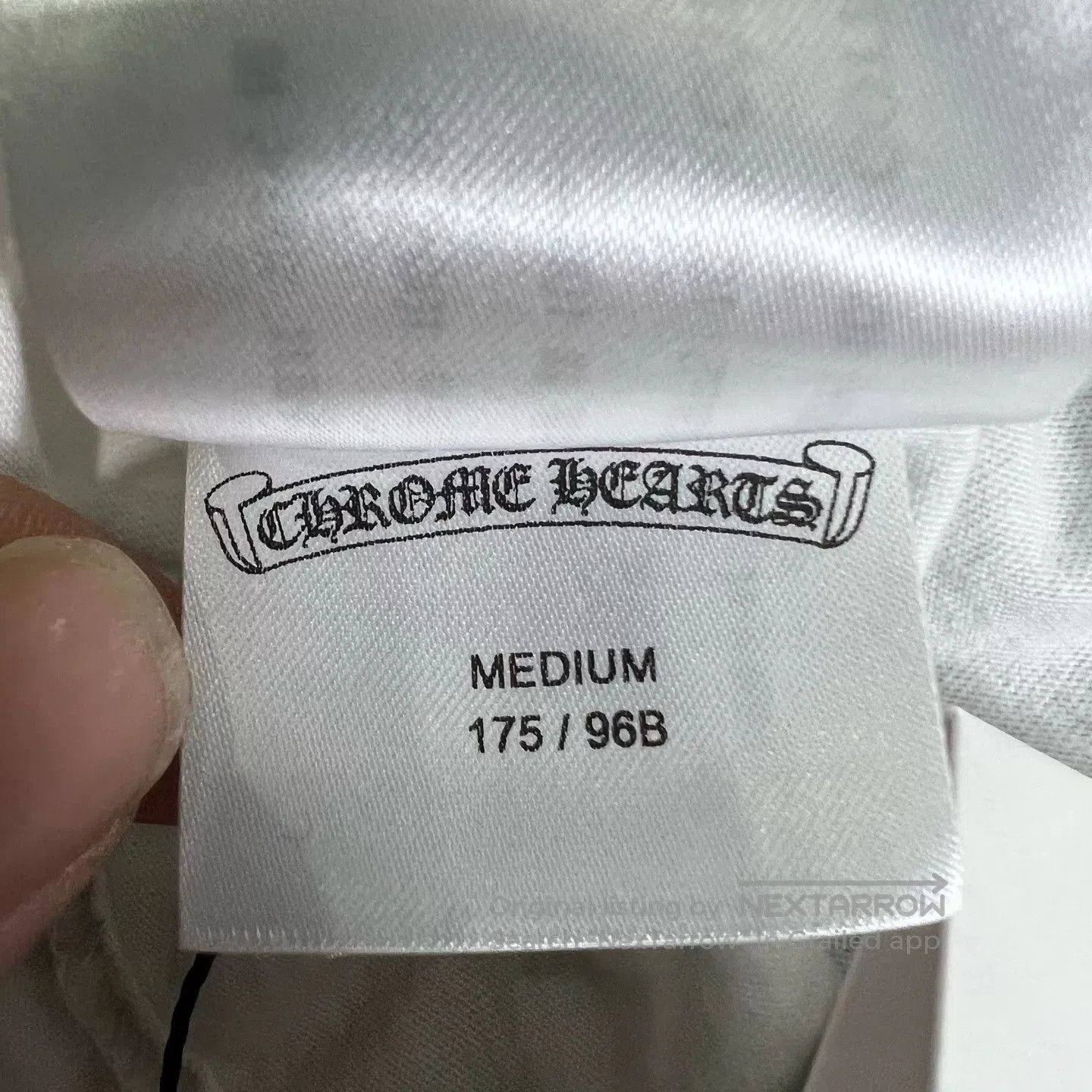 Chrome Hearts Chrome Hearts White Long Sleeve Top. Size US M / EU 48-50 / 2 - 5 Thumbnail