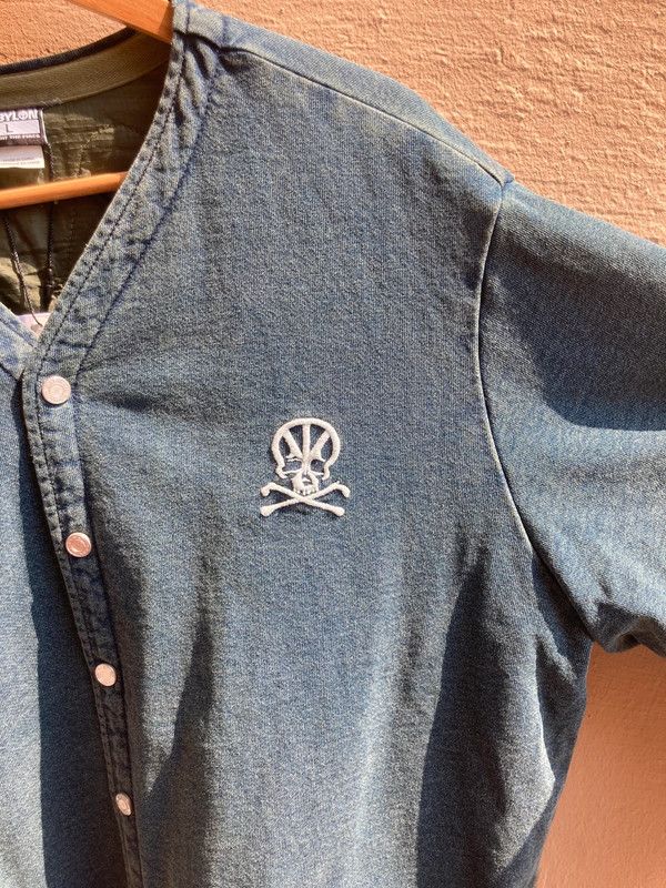 Babylon Babylon Denim Cardigan - Blue Indigo Size US L / EU 52-54 / 3 - 5 Thumbnail