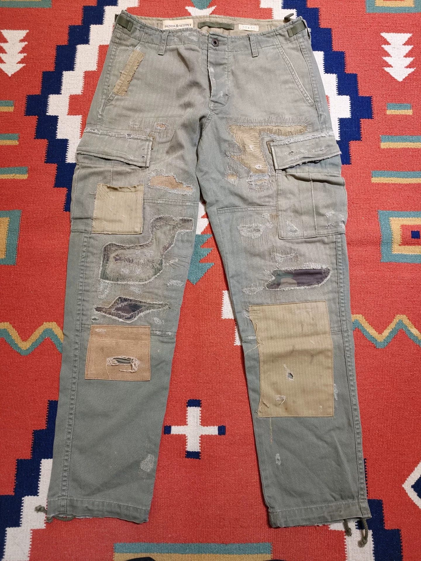 Denim & Supply Ralph Lauren Polo Ralph Lauren DS Vintage Cargo Pants Size US 30 / EU 46 - 1 Thumbnail