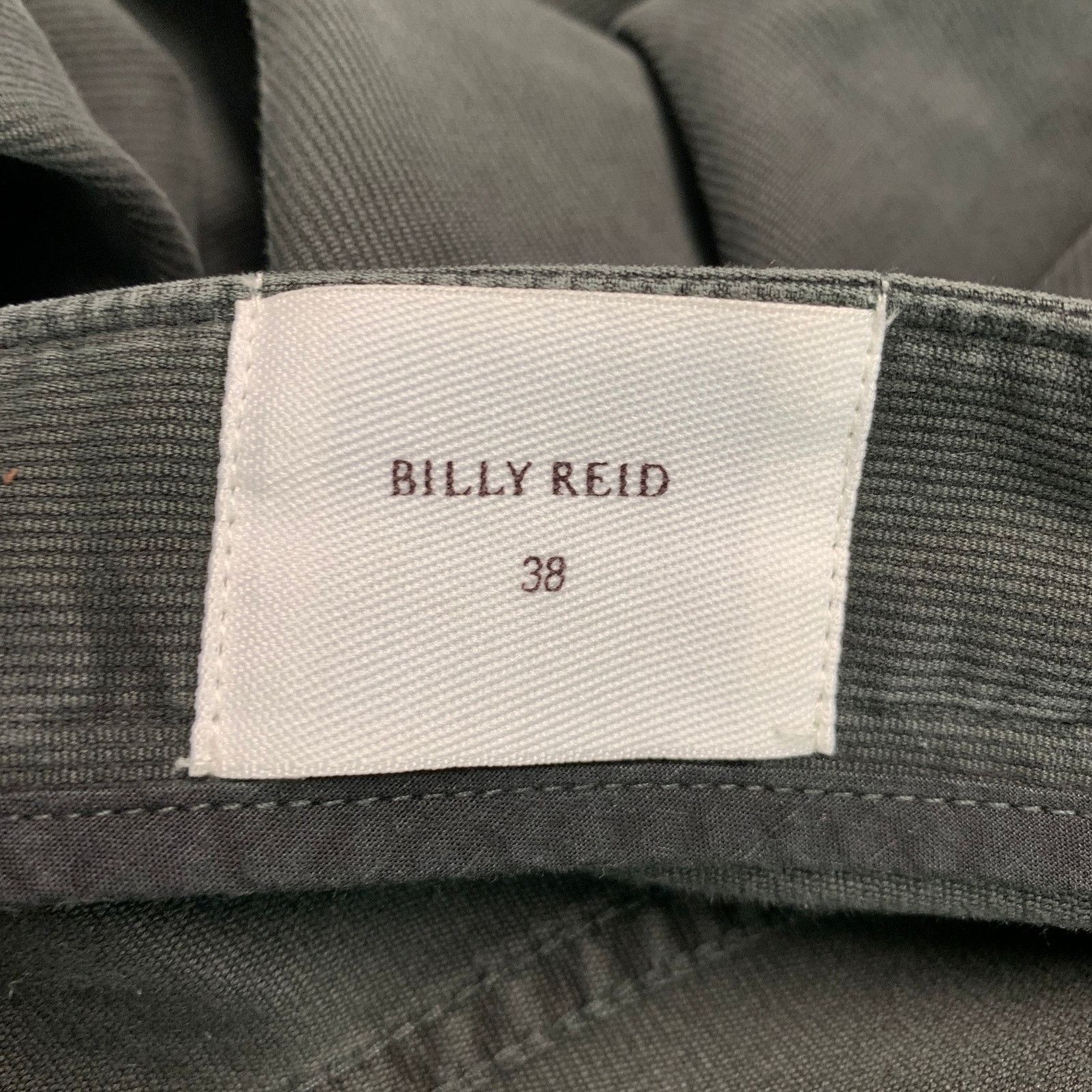 Billy Reid BILLY REID Ashland- Green Grey Cotton Jean Cut Casual Pants Size US 38 / EU 54 - 3 Thumbnail