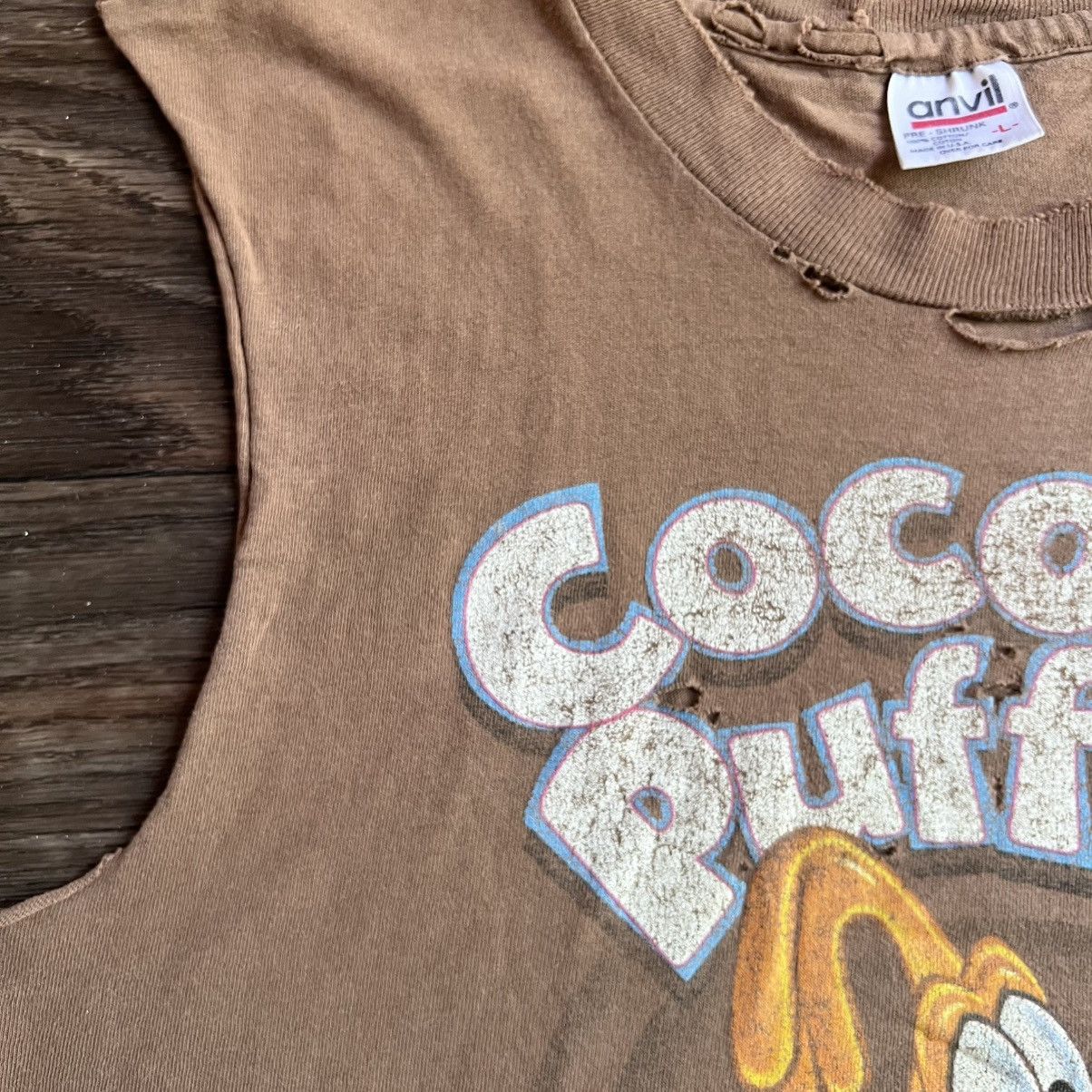 Anvil Vintage 1990s thrashed cocoa puffs branded tee Large Size US L / EU 52-54 / 3 - 6 Thumbnail