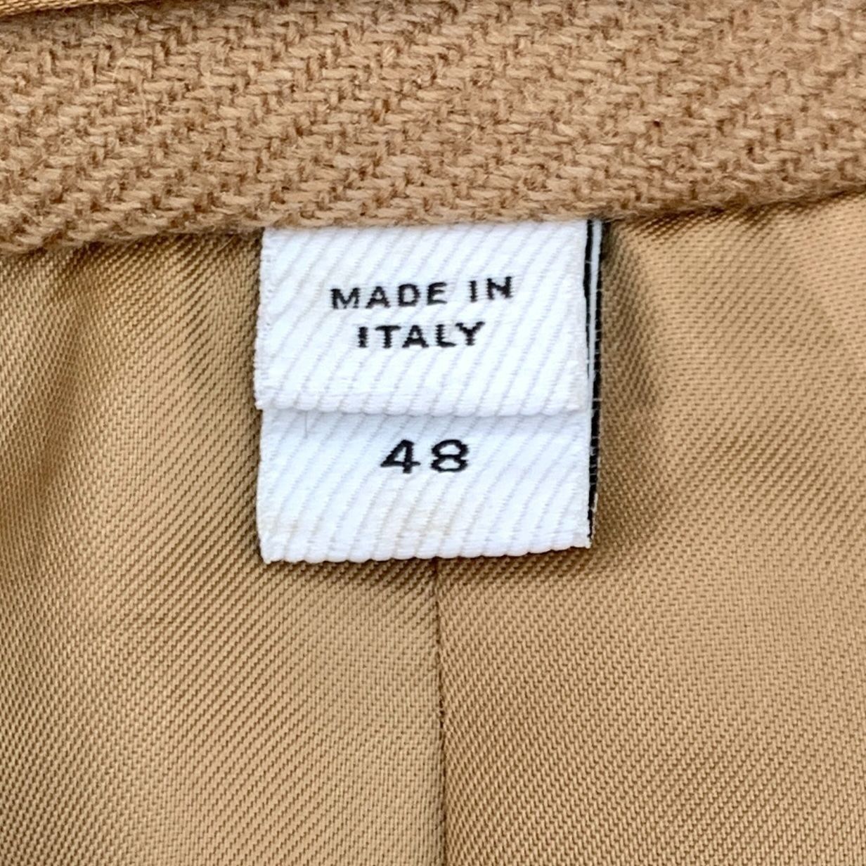 Burberry Burberry Mens Camel Wool & Cashmere Overcoat Size M / US 6-8 / IT 42-44 - 8 Thumbnail