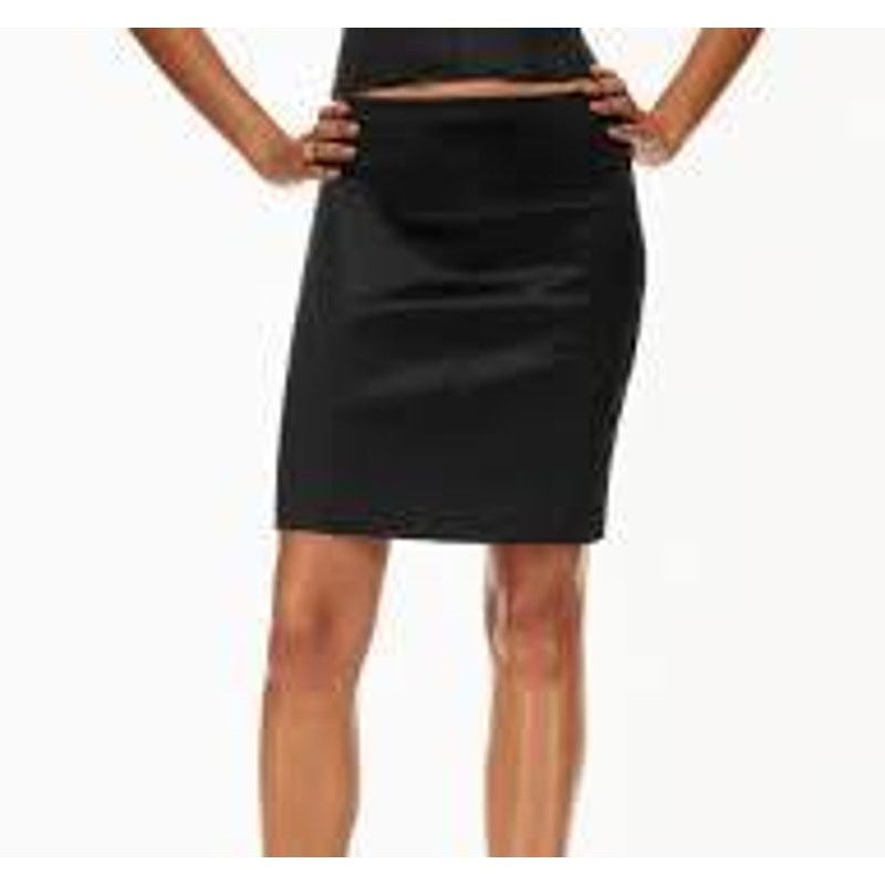 NWT Wilfred Aritzia Desertland Black Satin Mini Skirt Size 2 -  www.joarbit.com