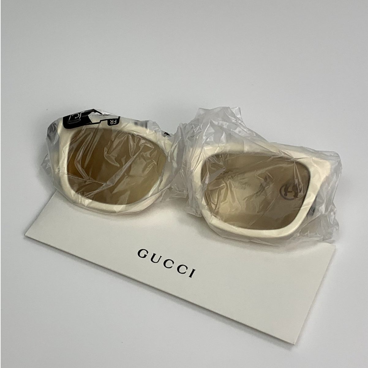 Gucci NEW Gucci Sunglasses GG1596SK 002 Ivory/Nude Flash Authentic Size ONE SIZE - 10 Thumbnail