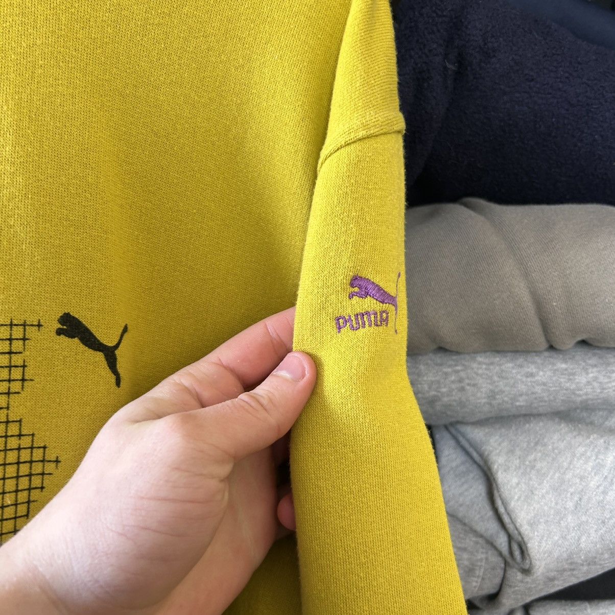 Puma Vintage Puma Sport Big Logo 90’s Streetwear sweatshirt Size US S / EU 44-46 / 1 - 6 Thumbnail