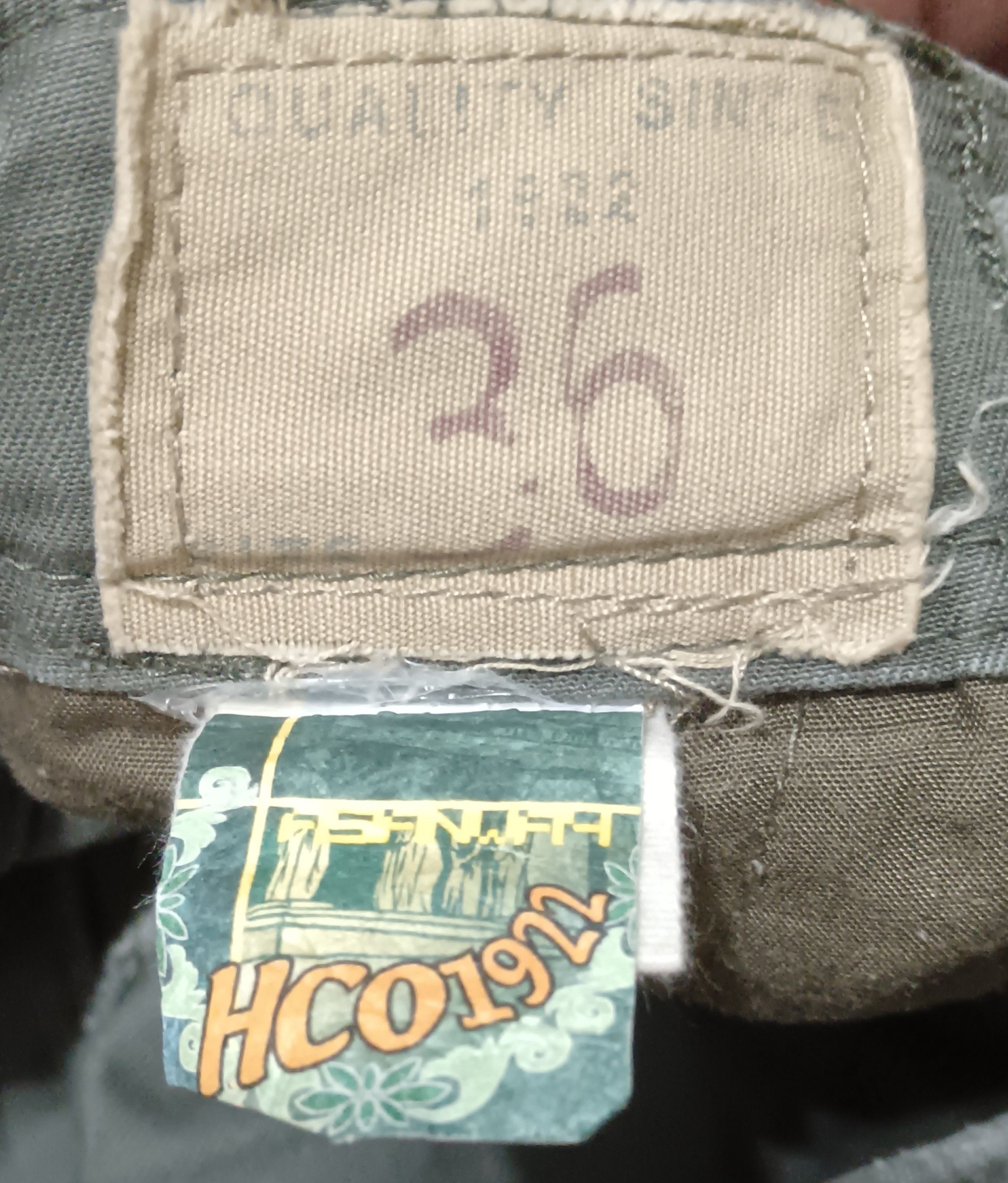 Japanese Brand HCO TWILL 9 POCKET FATIGUE CARGO PANTS Size US 38 / EU 54 - 3 Thumbnail