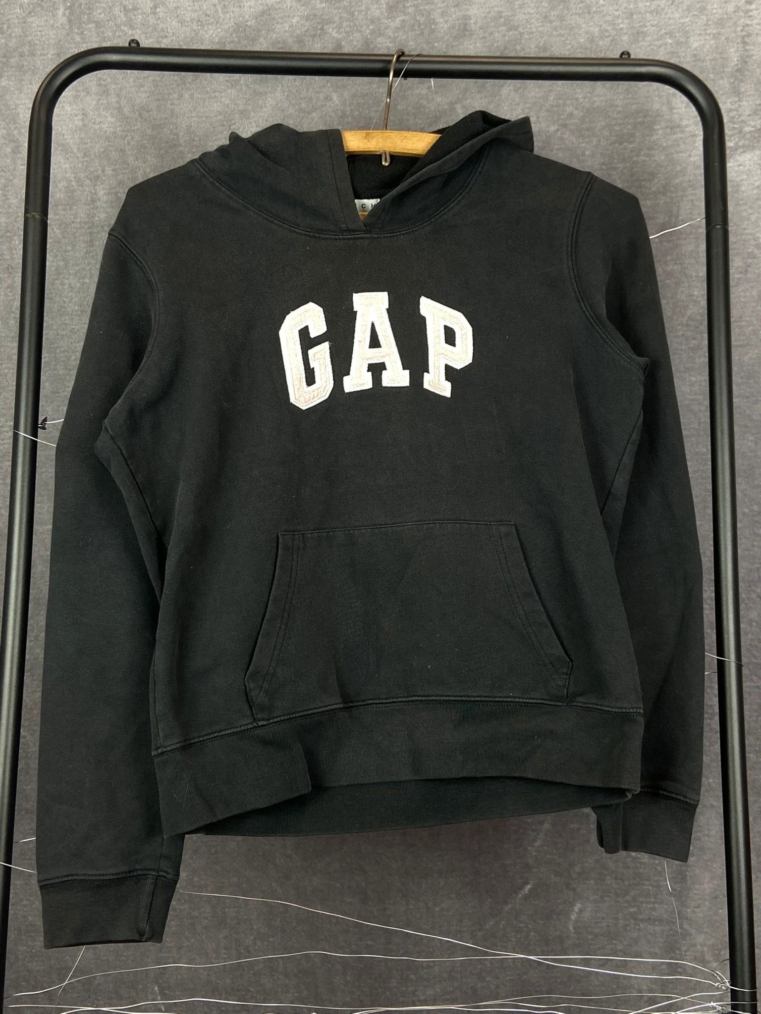 Gap GAP Women Hoodie Black Pink Spellout Embroidered S Size US S / EU 44-46 / 1 - 1 Thumbnail