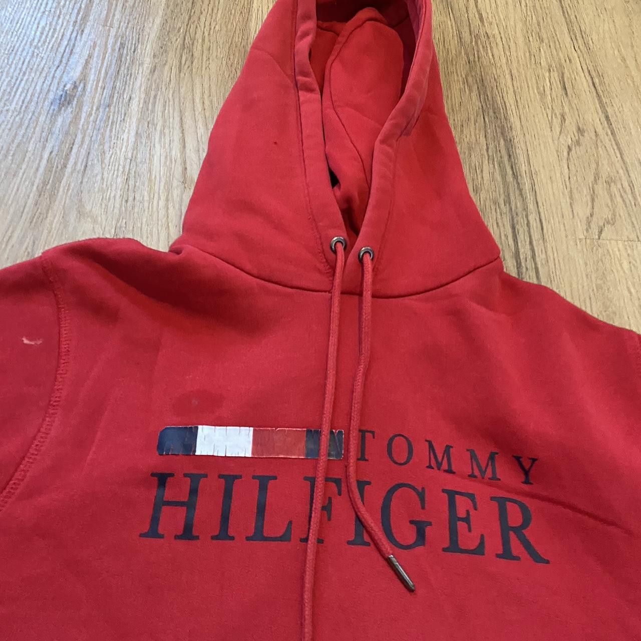 Tommy Hilfiger Red Tommy Hilfiger hoodie Premium Size US M / EU 48-50 / 2 - 2 Thumbnail