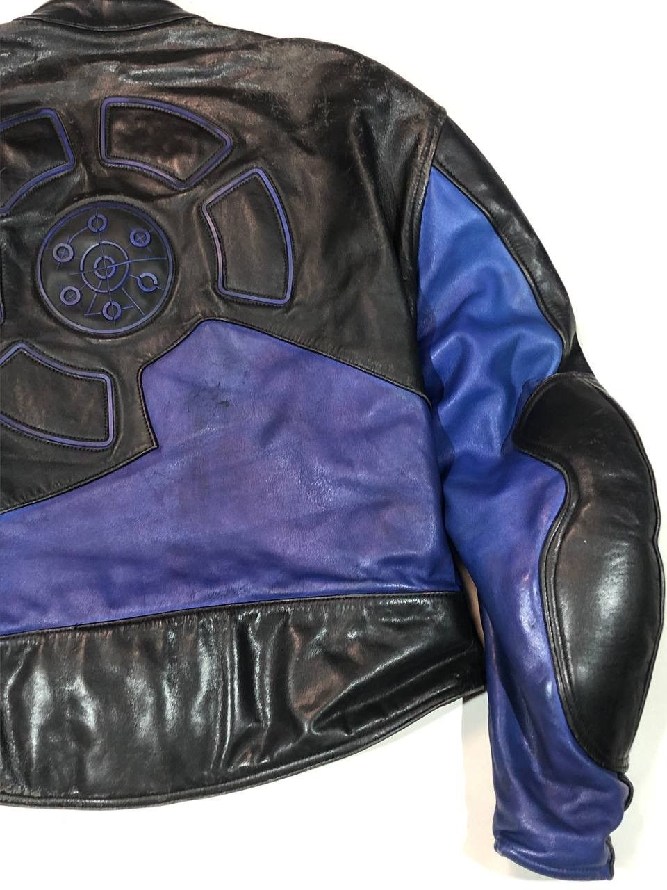Other FLM Avangarde Racing Moto Leather Jacket Vintage Size US XL / EU 56 / 4 - 8 Thumbnail