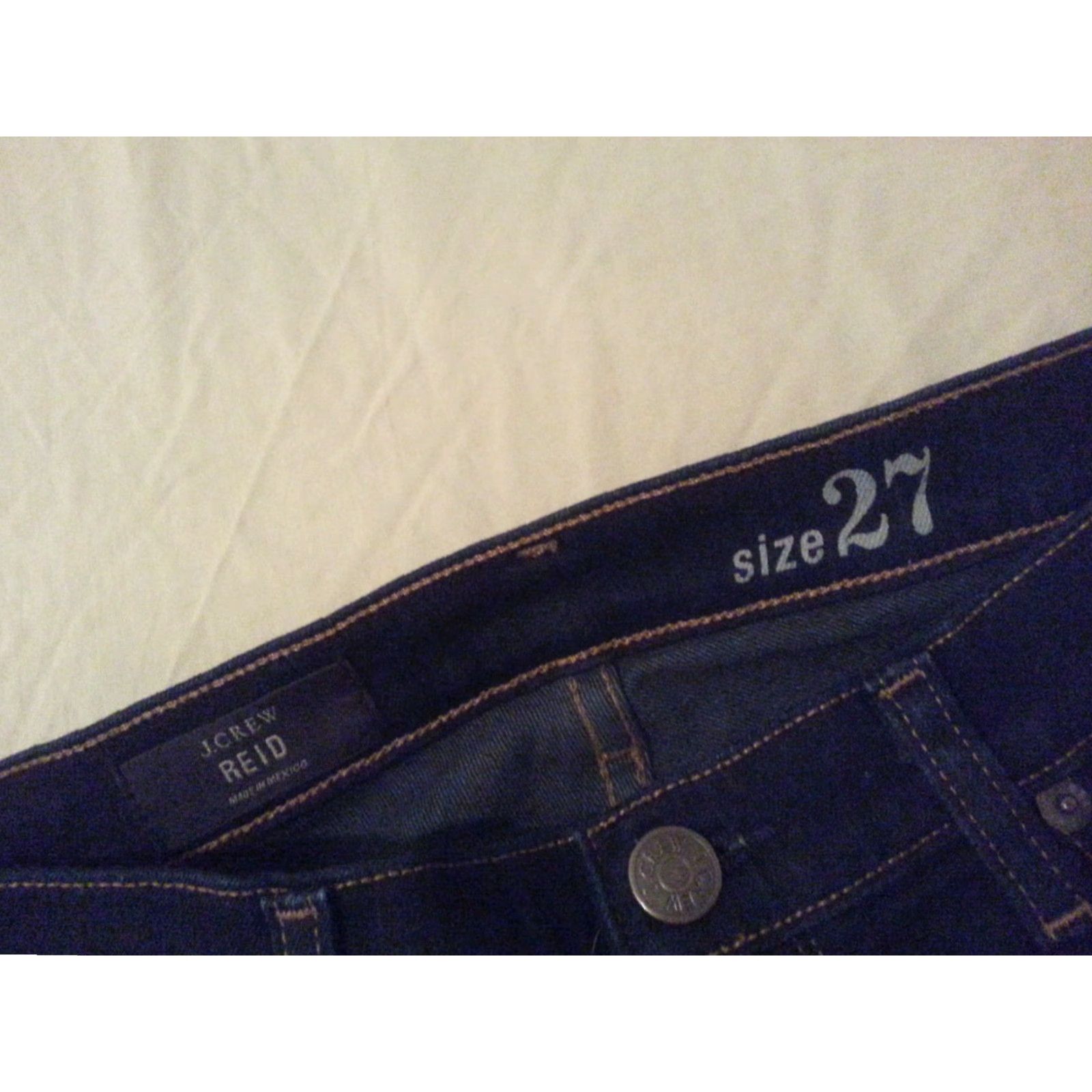 J.Crew J.CREW Jeans Skinny Denim Blue 27 Regular 28x30 Pants Womens Size 27" / US 4 / IT 40 - 4 Thumbnail