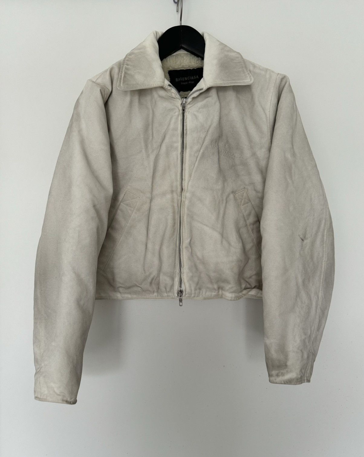 Balenciaga Balenciaga Shearling Shrunk Jacket Size US L / EU 52-54 / 3 - 1 Thumbnail