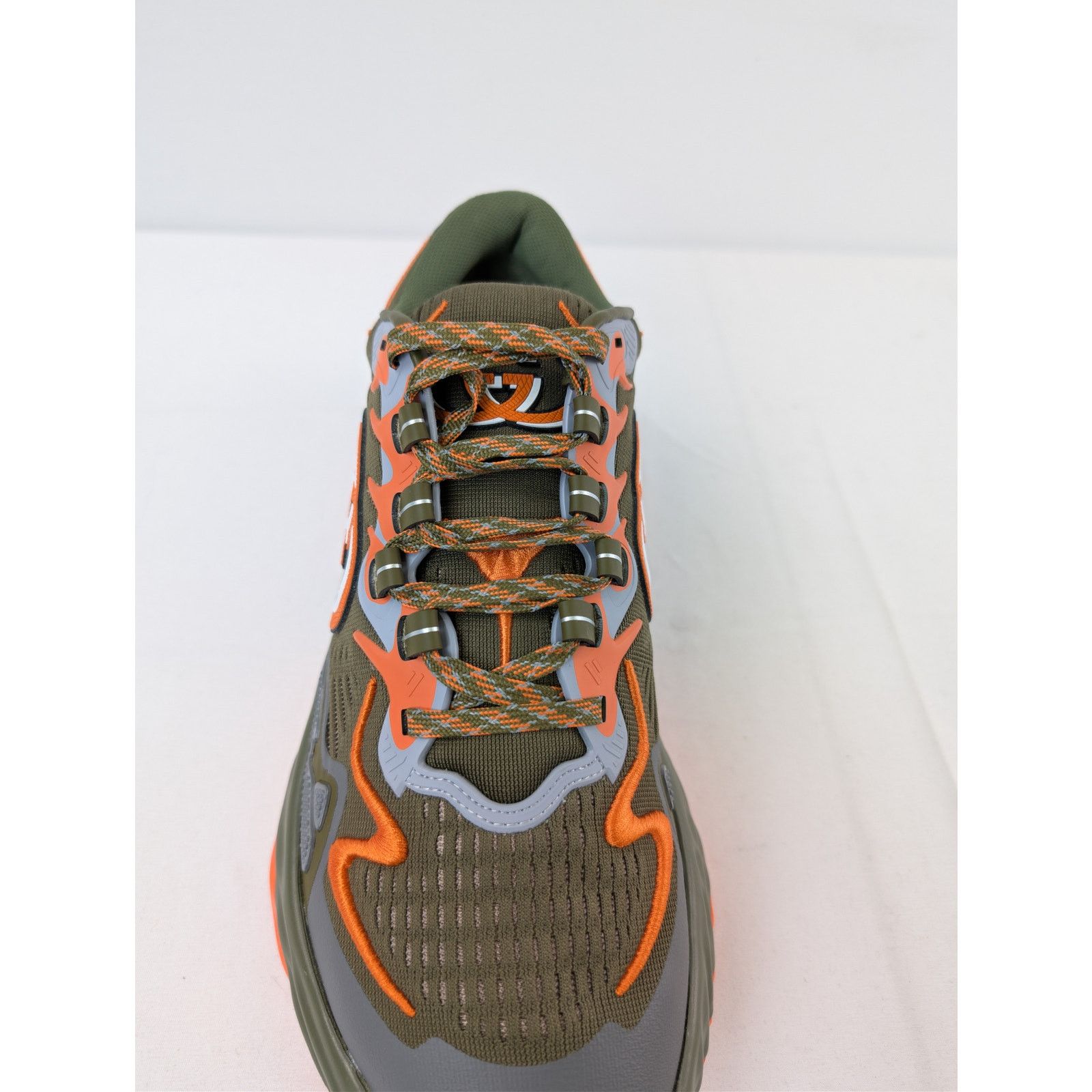 Gucci o1rshd1 Ripple Mesh Low Top Sneakers in Green / Orange Size US 8 / EU 41 - 14 Thumbnail