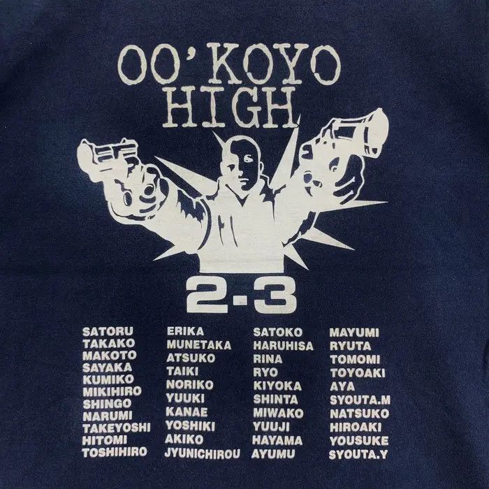 Vintage ANIME OO KOYO HIGH Cyberpunk Manga Tee Shirt Top Size US S / EU 44-46 / 1 - 6 Thumbnail