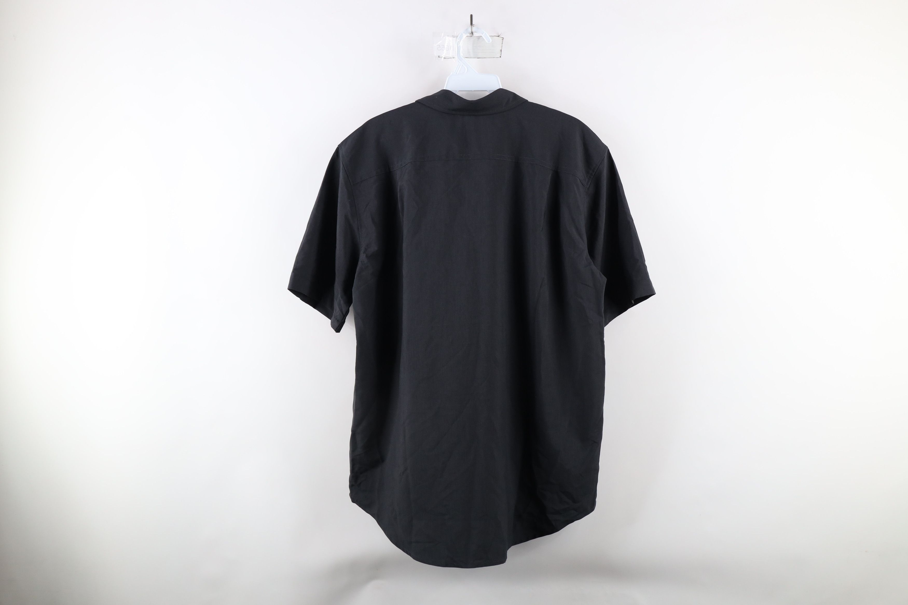 Orvis × Vintage New Orvis Out Short Sleeve Tech Collared Button Shirt Black Size US M / EU 48-50 / 2 - 9 Thumbnail