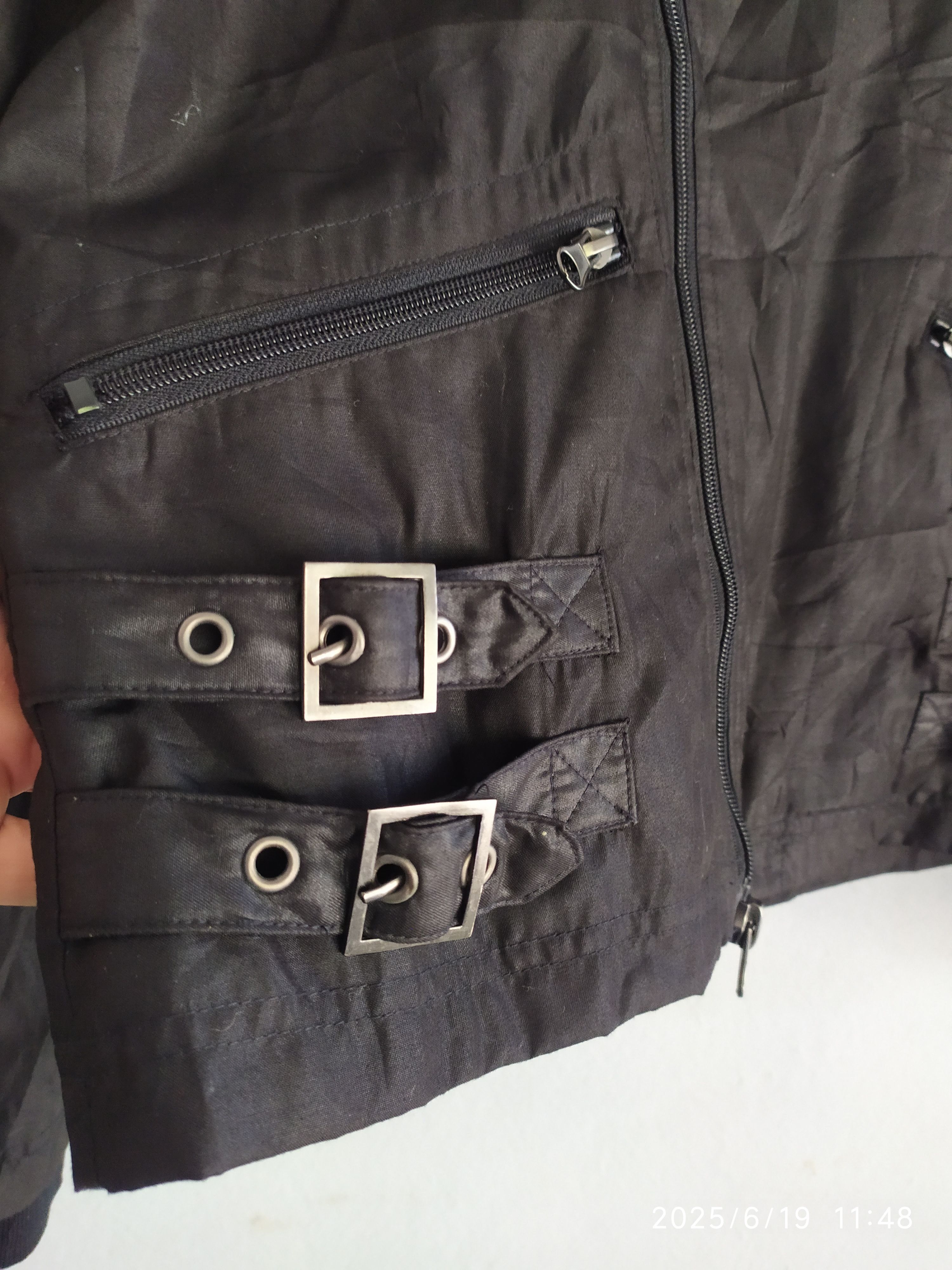If Six Was Nine × Japanese Brand × Le Grande Bleu (L.G.B.) Japanese Black Punk Rider Jacket Size US M / EU 48-50 / 2 - 4 Thumbnail