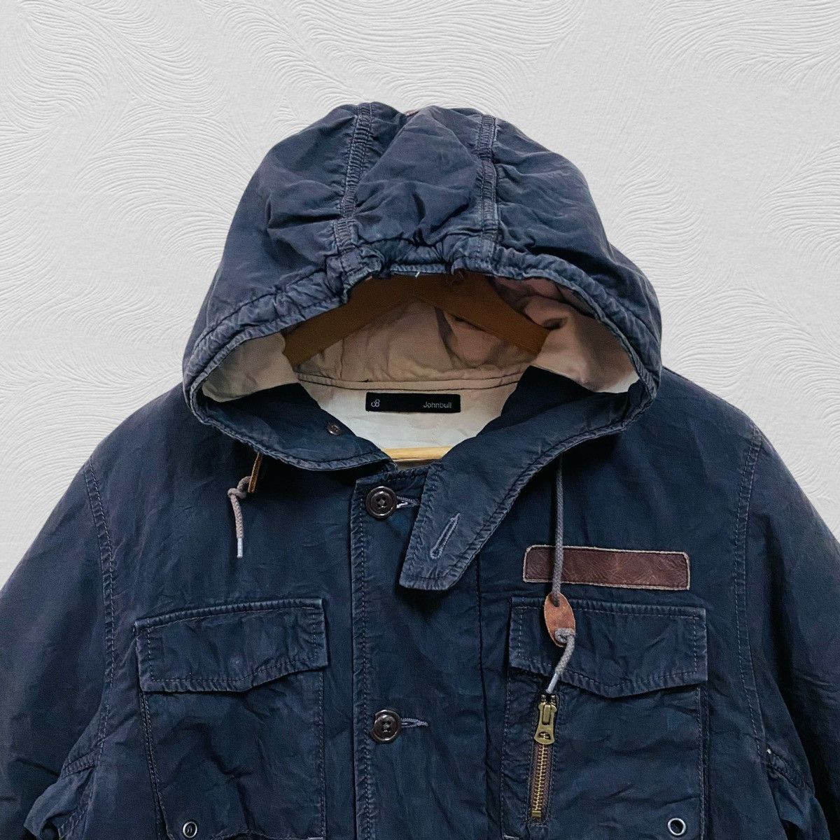 Johnbull Johnbull hooded parka jacket japanese brand Size US L / EU 52-54 / 3 - 3 Thumbnail