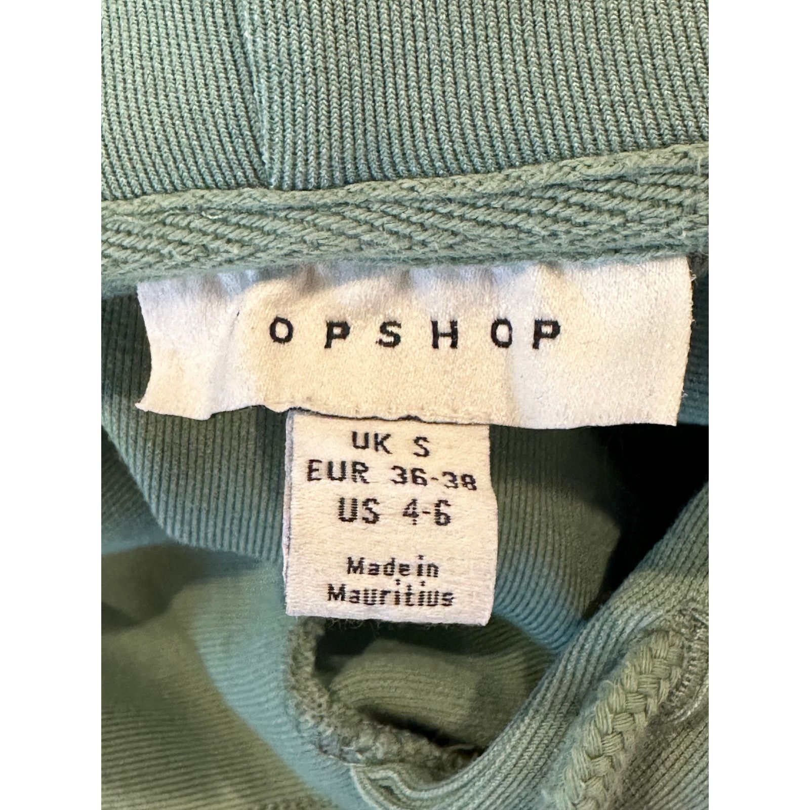 Topshop Topshop Womens Green Pullover Hoodie Side Slits Size 4/6 NWT Size M / US 6-8 / IT 42-44 - 8 Thumbnail