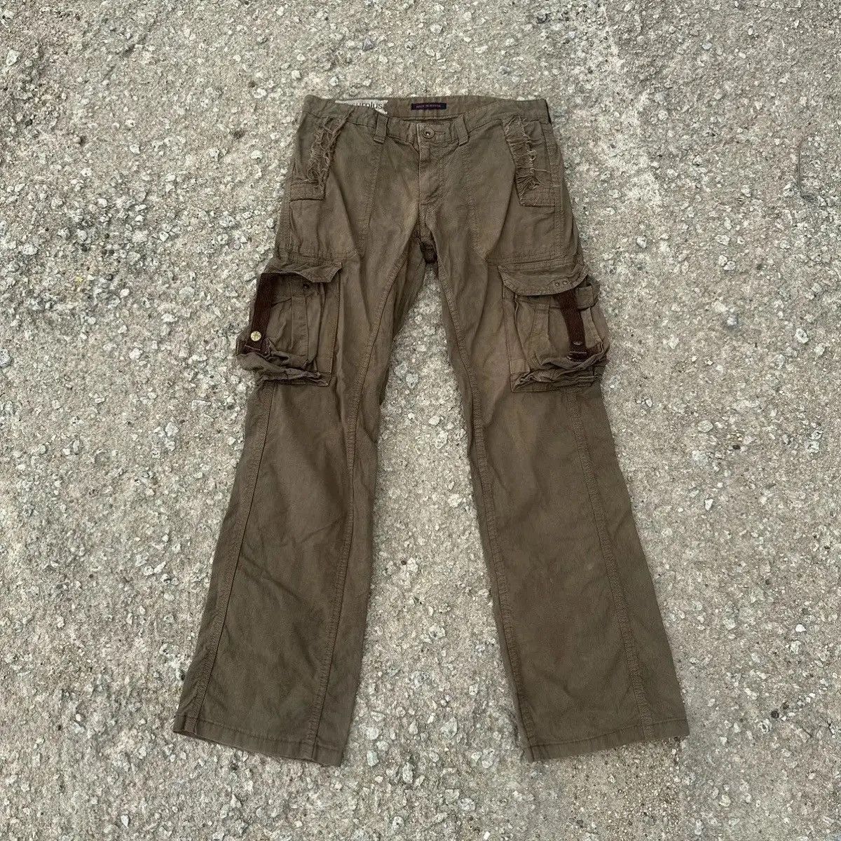 Generic Surplus SICKS💥FLARE/BOOTCUT SURPLUS Japan Tactical Multi Cargo Pants Size US 30 / EU 46 - 1 Thumbnail