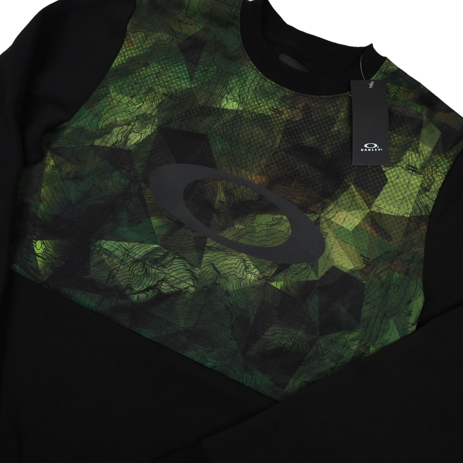 Oakley NWT Oakley Topographic Logo Sweatshirt Size US L / EU 52-54 / 3 - 2 Thumbnail