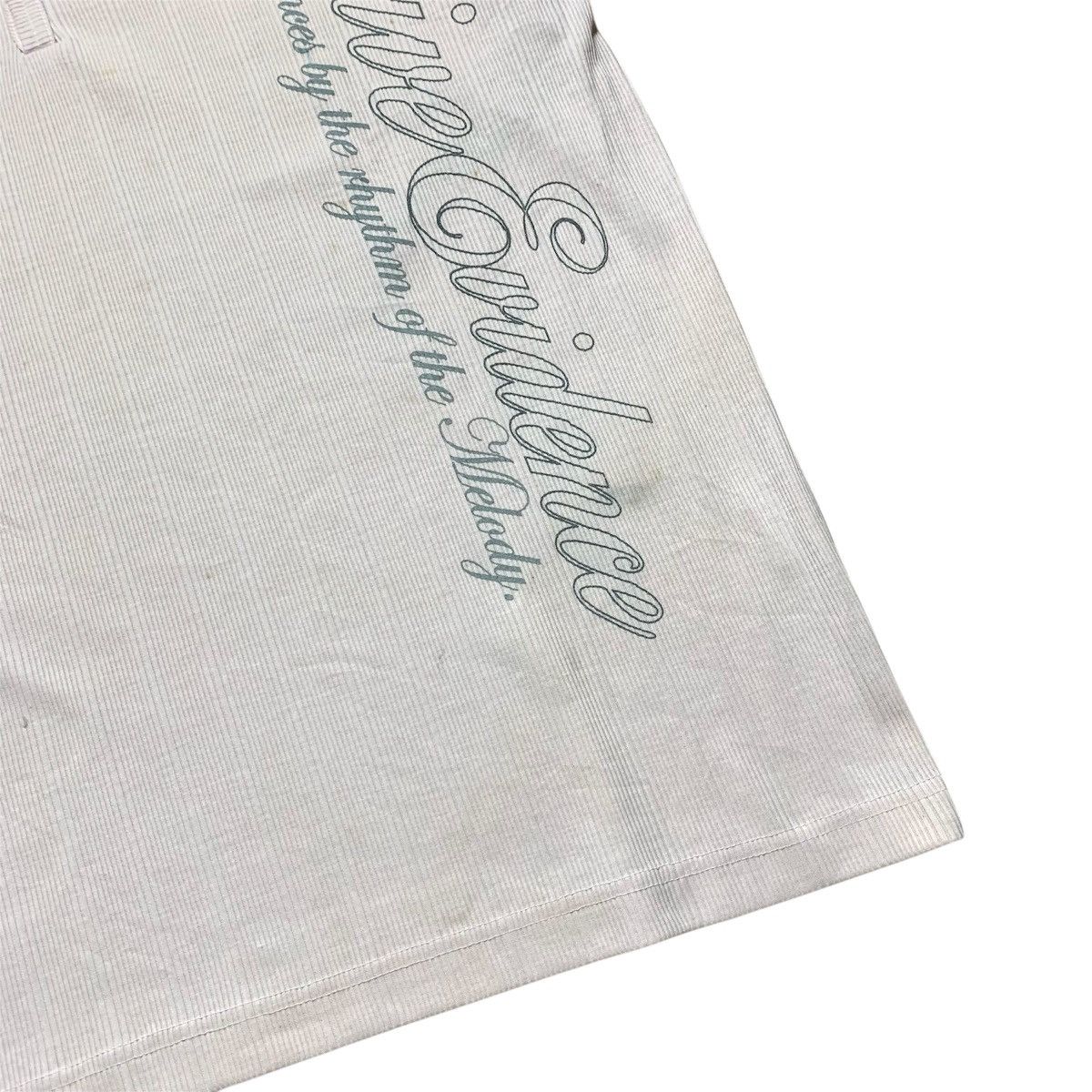 Japanese Brand Impala Henley Tee White Stripe Poem Japanese Brand Size US XL / EU 56 / 4 - 4 Thumbnail
