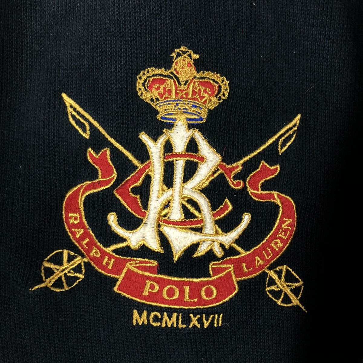 Polo Ralph Lauren 🔥Vintage Biker Jacket Polo Ralph Lauren MCMLXVII Size US M / EU 48-50 / 2 - 15 Thumbnail