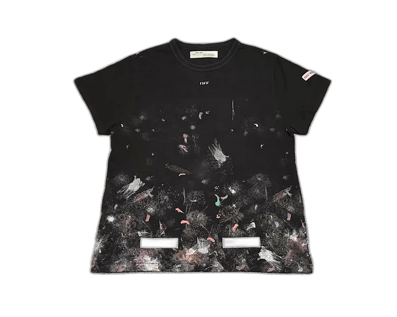 Off-White Off-White Short Sleeve T-Shirt with Print Size M / US 6-8 / IT 42-44 - 1 Thumbnail
