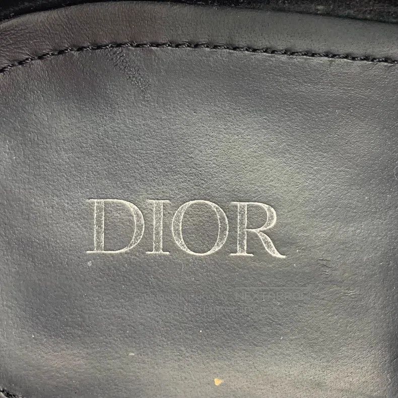 Dior Dior Black leather lace-up casual flat leather shoes Size US 9 / EU 42 - 7 Thumbnail