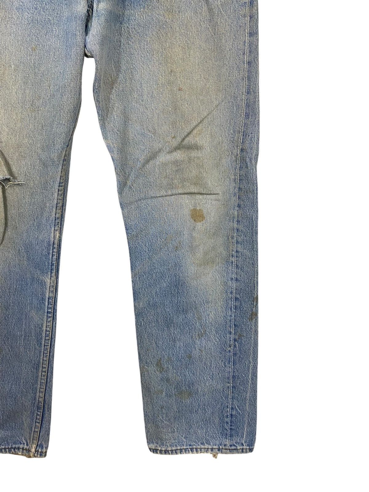 Levi's Vintage levis 80s 501 denim distressed Size US 33 - 3 Thumbnail