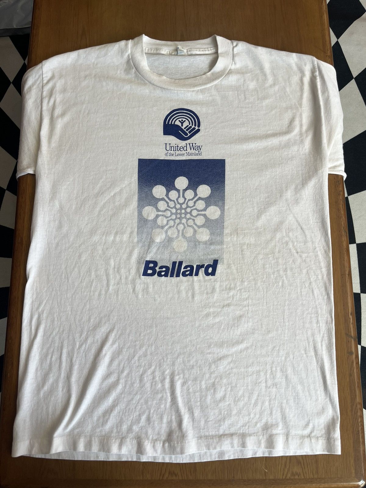 Arts & Science Vtg United Way of the Lower Mainland Ballard Company 80’s Size US L / EU 52-54 / 3 - 3 Thumbnail