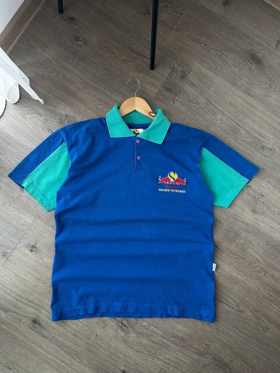 Red Bull Vintage Red Bull Sauber Petronas Polo Shirt F1 Racing Team Size US L / EU 52-54 / 3 - 2 Thumbnail