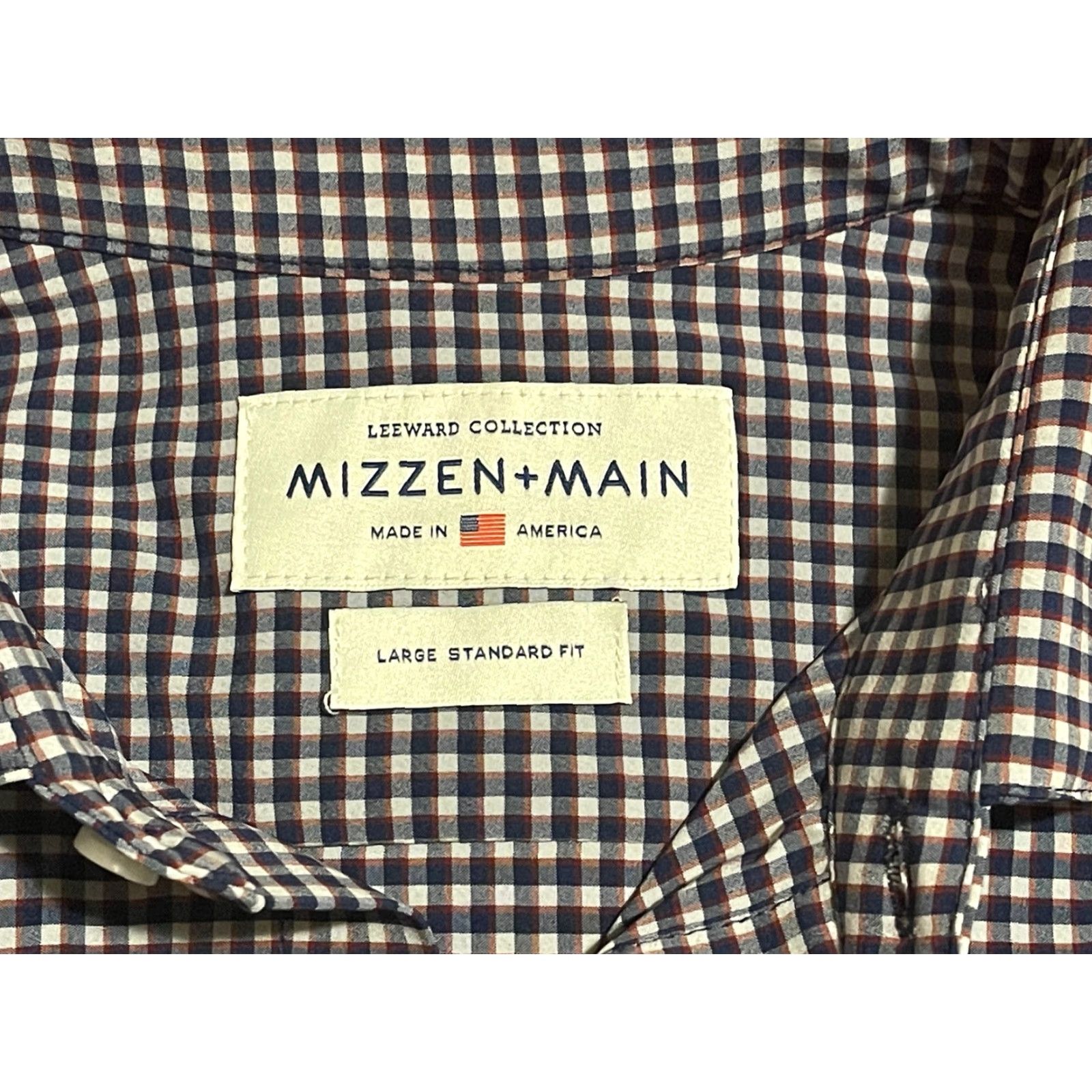 Mizzen+Main Mizzen + Main Shirt Standard Fit Long Sleeve Button-Up Large Size US L / EU 52-54 / 3 - 3 Thumbnail