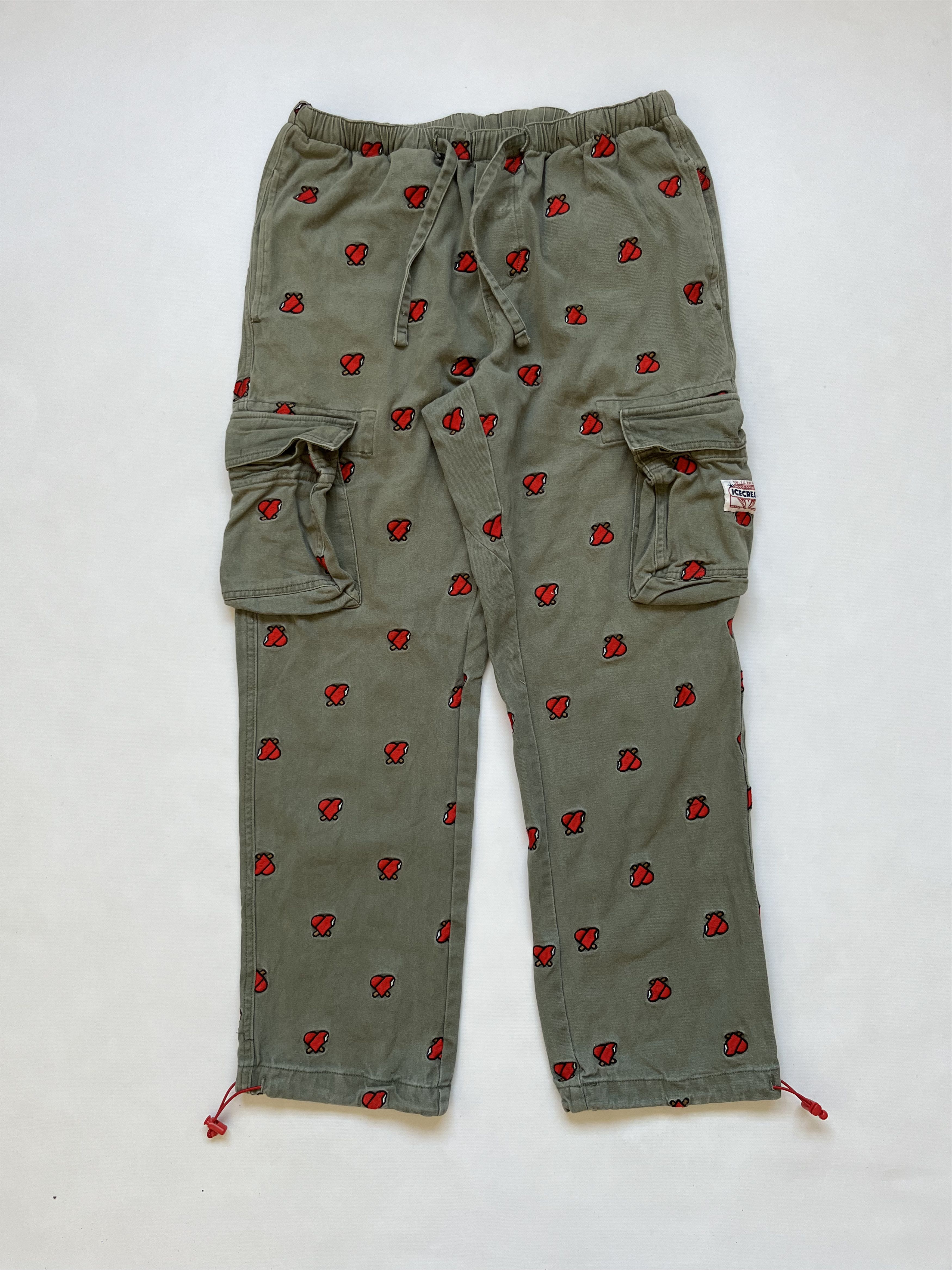 Icecream Ice Cream Cardiac Cargo Pants – BBC Pharrell Y2K Size US 32 / EU 48 - 1 Thumbnail