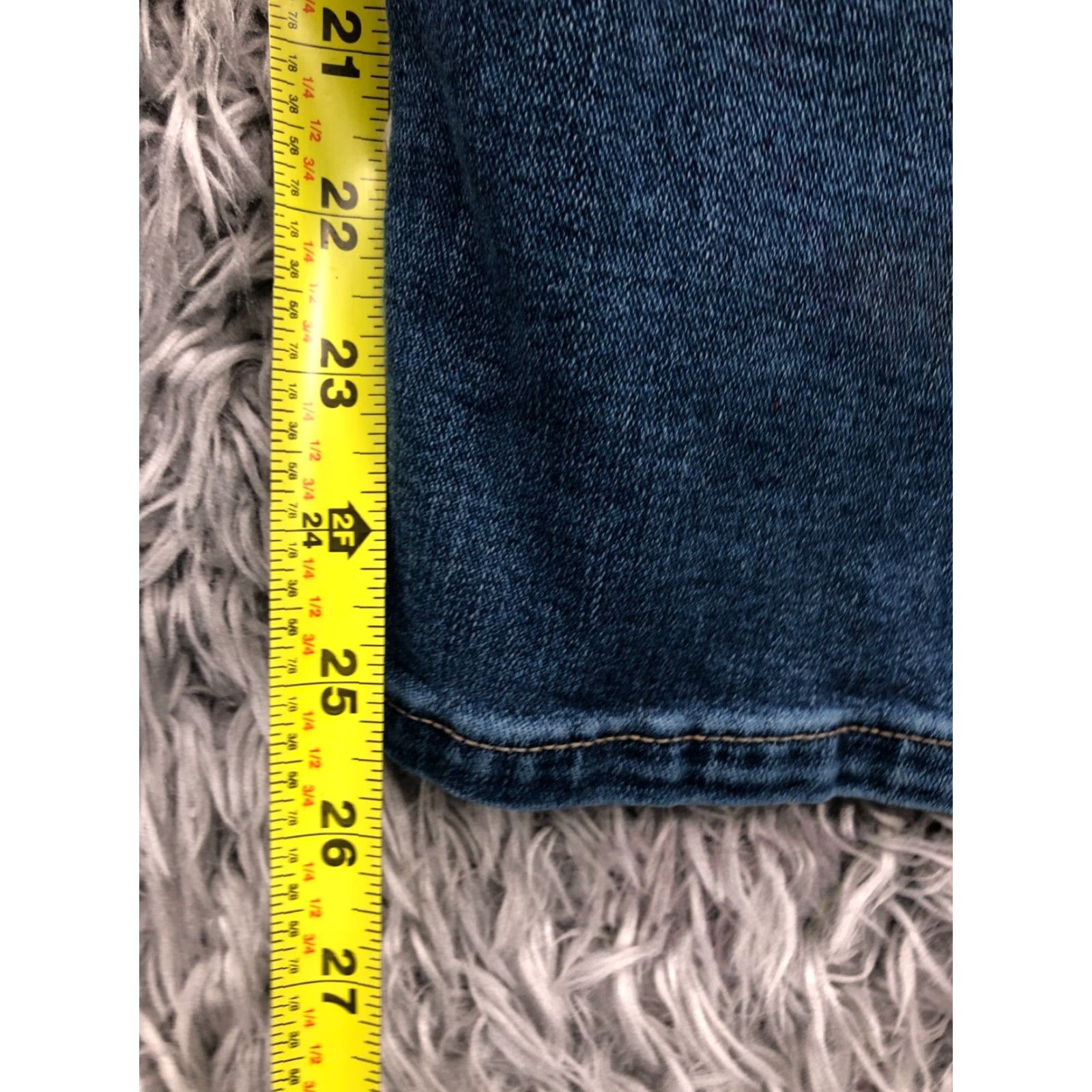 Vintage VINTAGE Liverpool Flared Jeans Womens Medium Wash Blue 8 Regular 27in Inseam Size 30" / US 8 / IT 44 - 3 Thumbnail