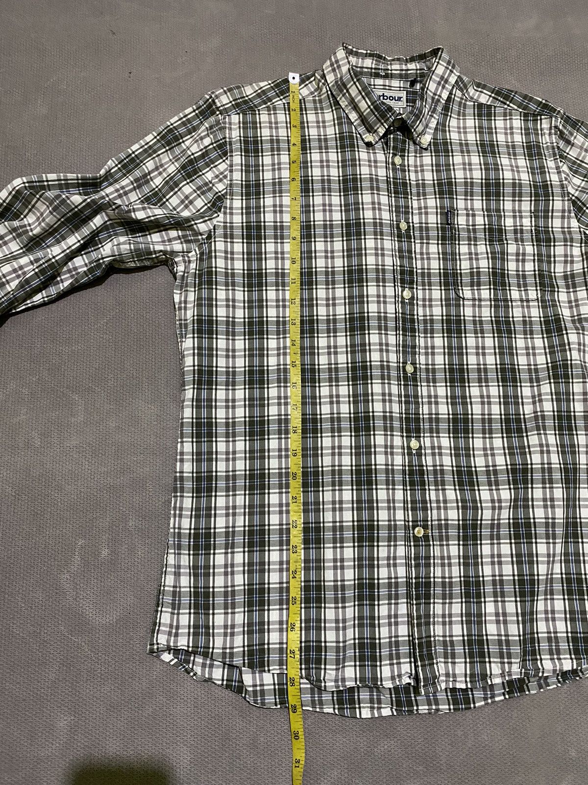 Barbour × Japanese Brand Barbour plaid long shirt Size US L / EU 52-54 / 3 - 11 Thumbnail
