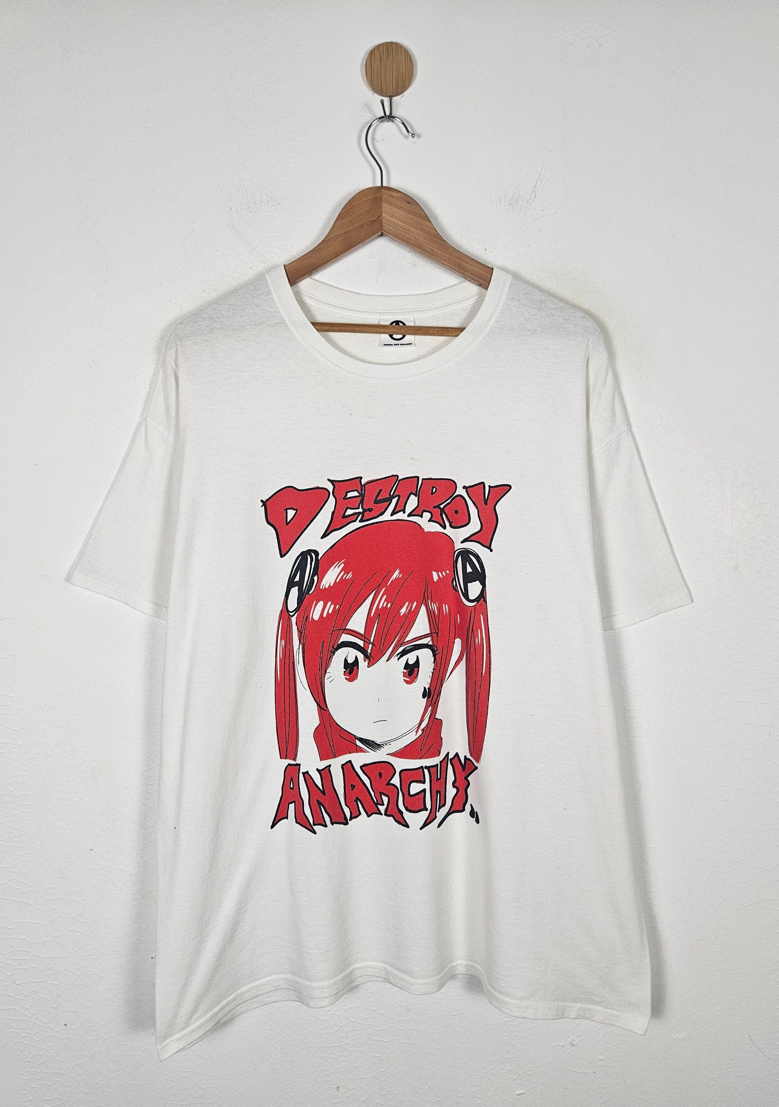 Diesel Vintage Diesel Destroy Anarchy shirt Size US XL / EU 56 / 4 - 1 Thumbnail
