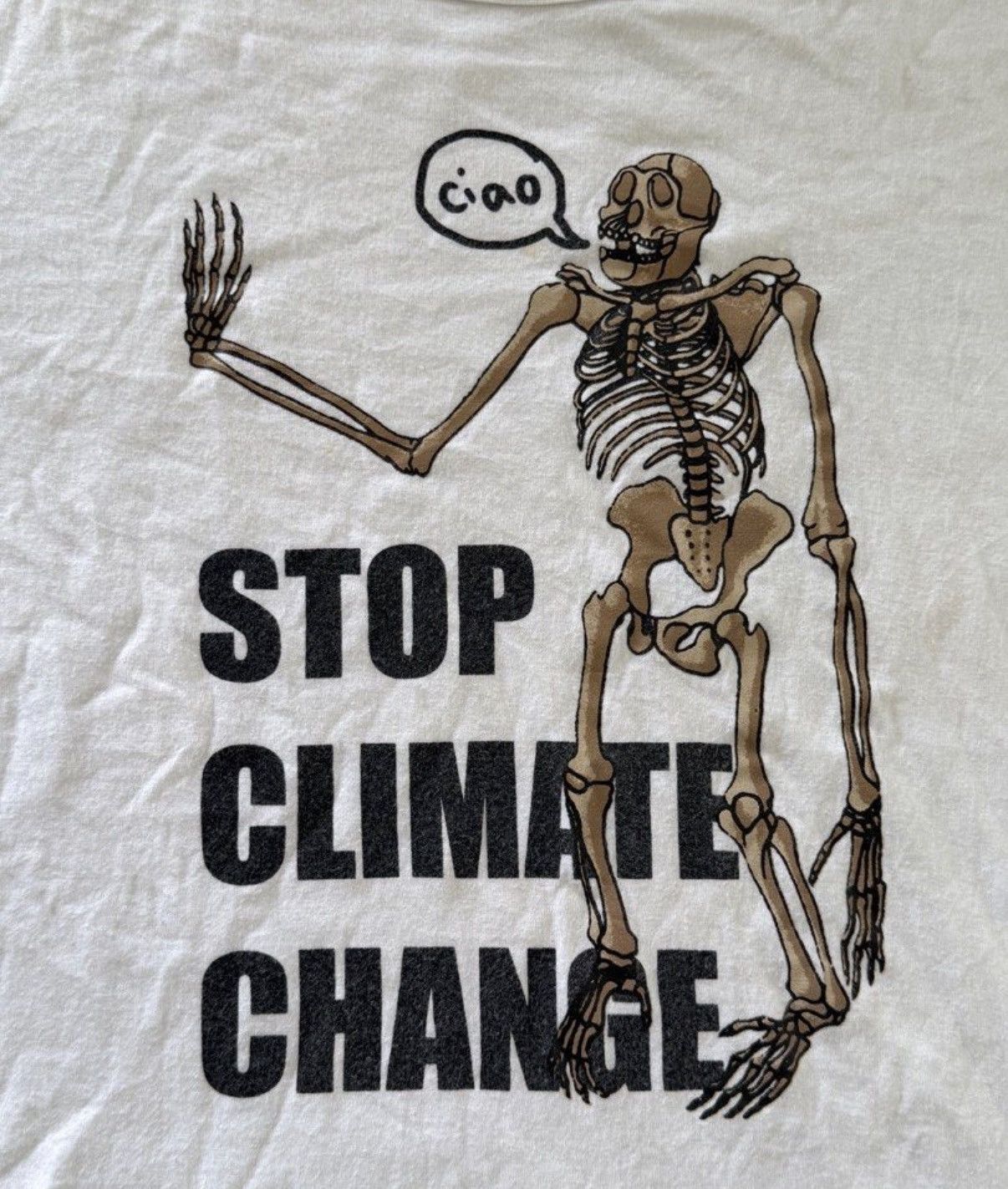 Vivienne Westwood VIVIENNE WESTWOOD STOP CLIMATE CHANGE SKELETON GRUNGE Y2K Size US M / EU 48-50 / 2 - 4 Thumbnail