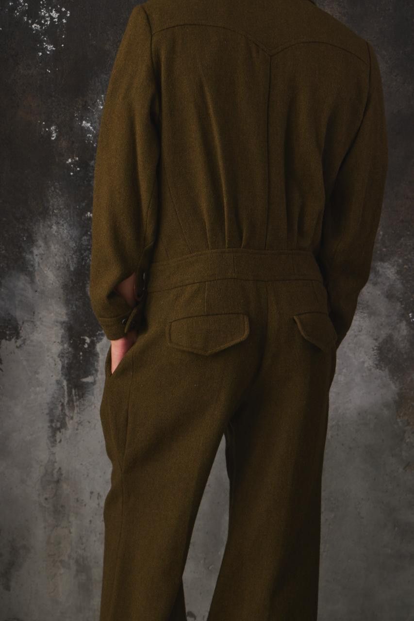 Gucci GUCCI 2018 Wool Zip-Up Utility Jumpsuit Size US 30 / EU 46 - 6 Thumbnail