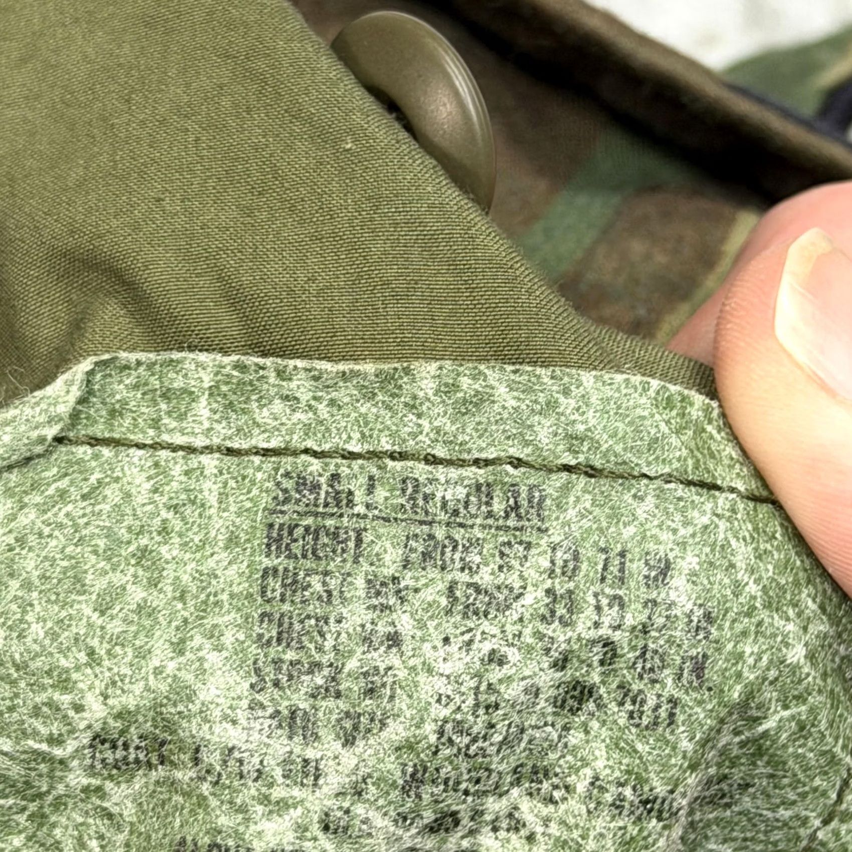 Vintage US Navy Jacket Mens Small Woodland Camo BDU Military Field Coat Law Enforcement Shirt Size US S / EU 44-46 / 1 - 4 Thumbnail