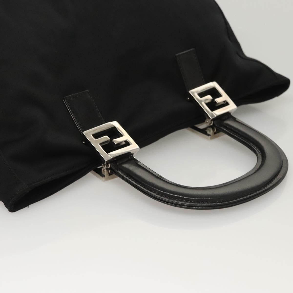 Fendi FENDI Hand Bag Nylon Black Silver Size ONE SIZE - 6 Thumbnail