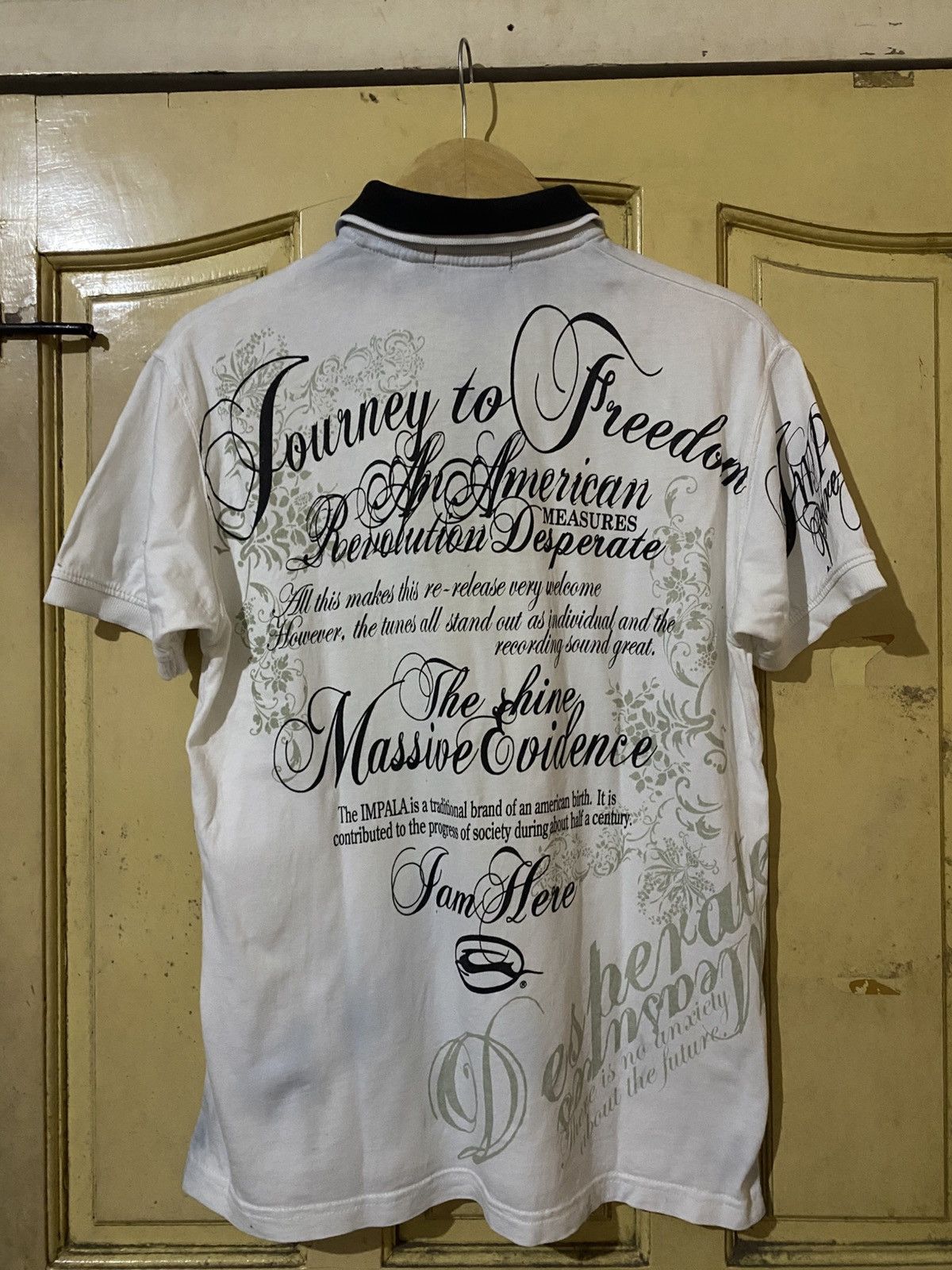 Beauty Beast × Japanese Brand × Yasuyuki Ishii Japanes Brand Impala Poem Double Layer y2k Style Size US M / EU 48-50 / 2 - 2 Thumbnail