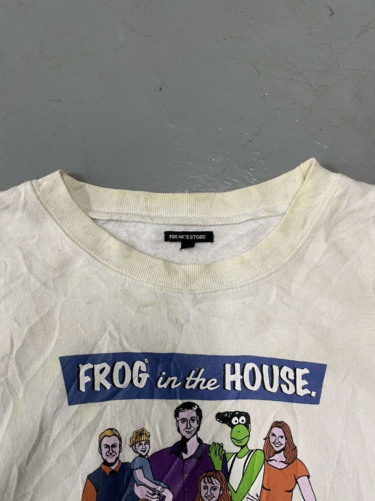 Other Vintage Freak’s Store Sweatshirt Crewneck White Big Logo Size US M / EU 48-50 / 2 - 3 Thumbnail