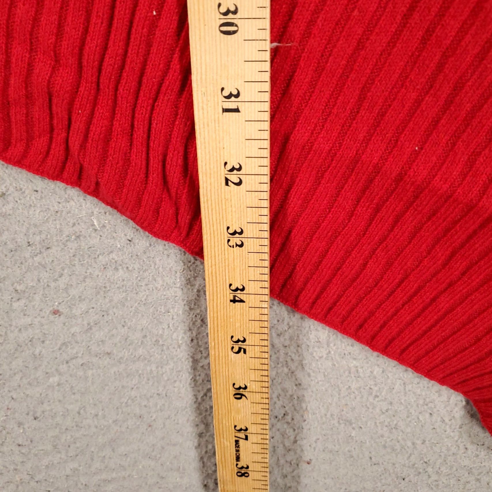 Vintage Chicos Cardigan Womens Regular Size S Red Knit Open Kimono Sleeve Twist Open Accents Casual Cardigan Sweater Size S / US 4 / IT 40 - 7 Thumbnail