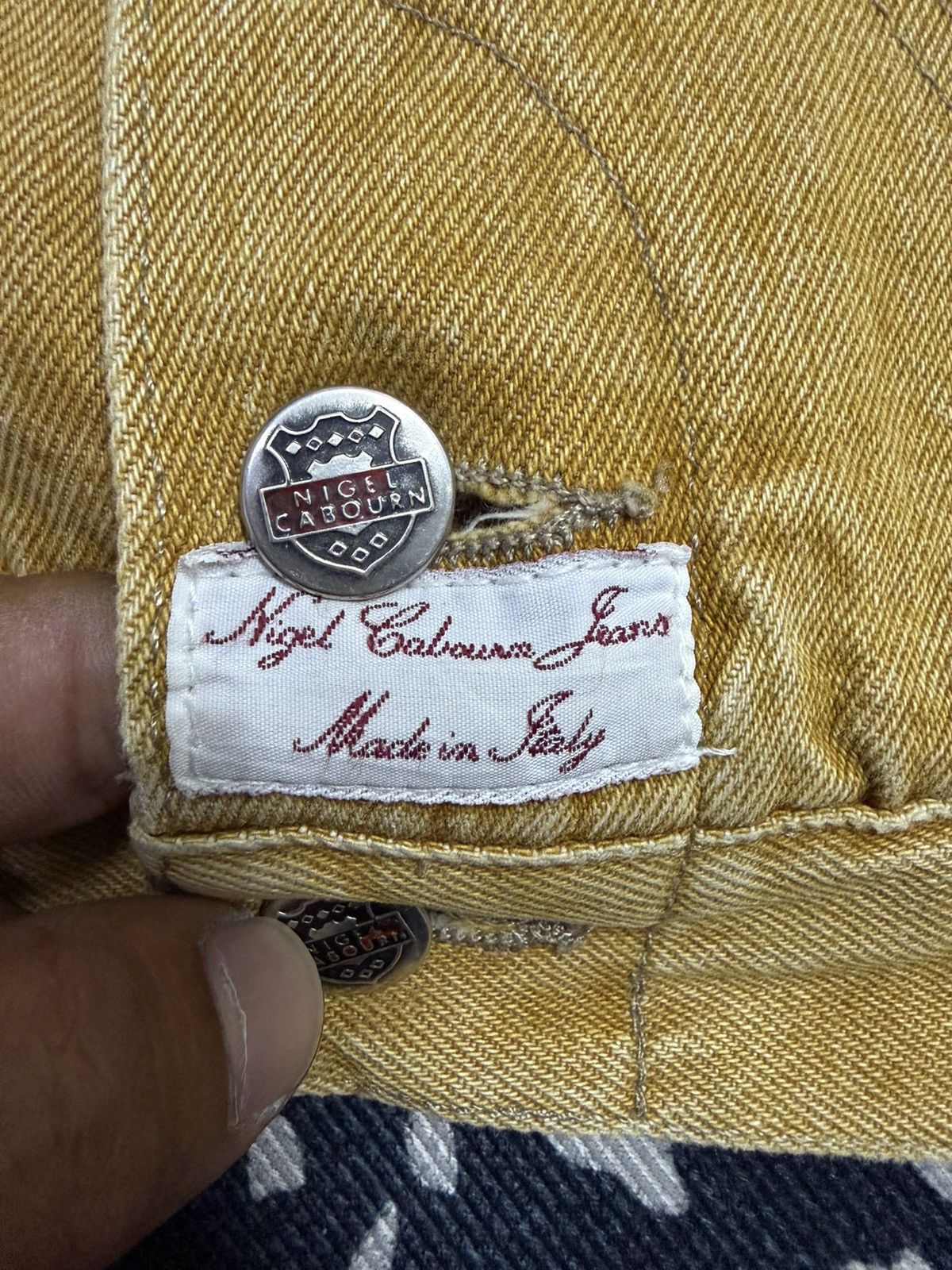 Nigel Cabourn Vintage 80s Nigel Cabourn Blanket Trucker Jacket Size US L / EU 52-54 / 3 - 8 Thumbnail