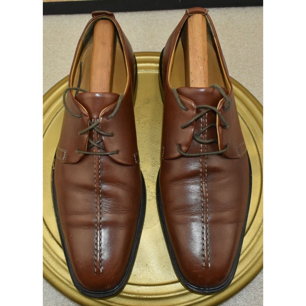 Cole Haan Cole Haan Beckett II Men's Shoes 11 M Brown Leather Split To Size US 11 / EU 44 - 7 Thumbnail