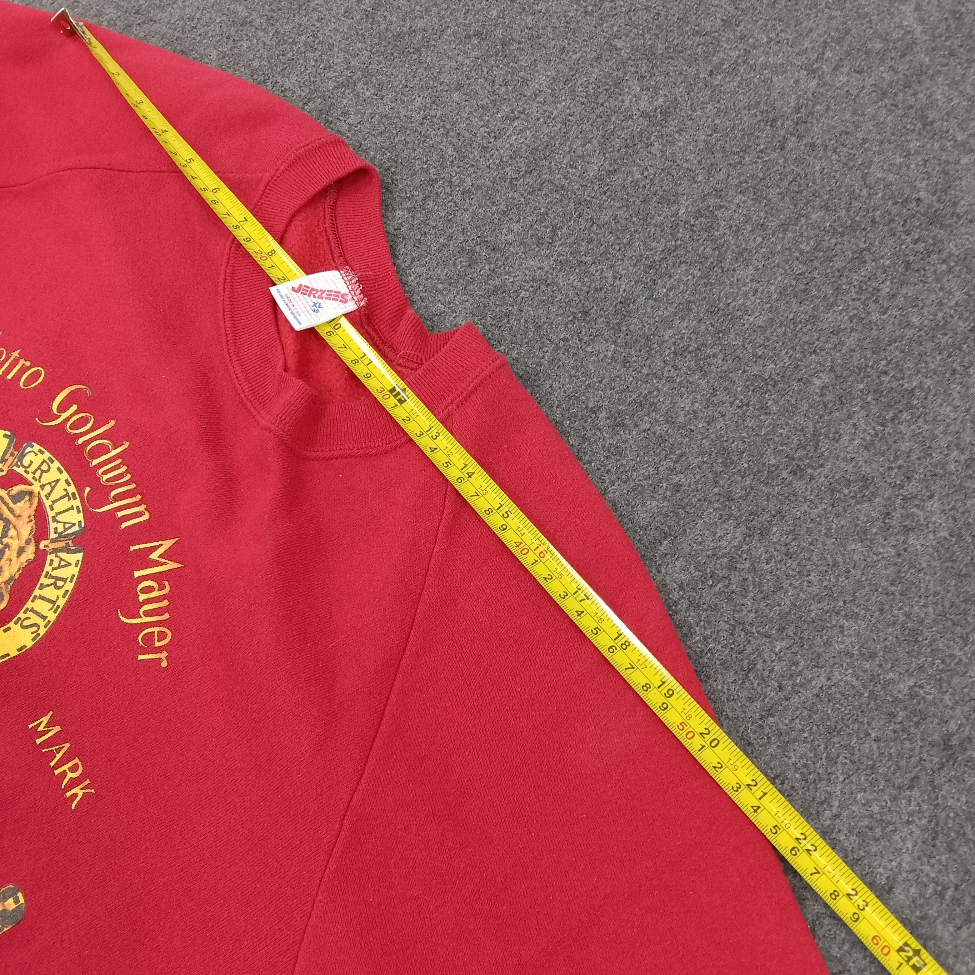 Vintage Metro Goldwyn Mayer USA Media Company Sweatshirt Size US M / EU 48-50 / 2 - 5 Thumbnail