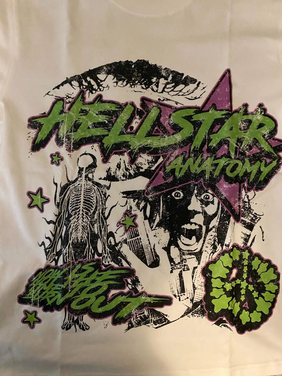 Japanese Brand × Vintage Graphic T-shirt Streetwear Oversized Rock Punk Style Size US XL / EU 56 / 4 - 3 Thumbnail